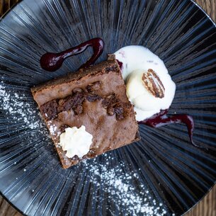 Brownie, Restaurant le Balcon, Verbier 4Vallées